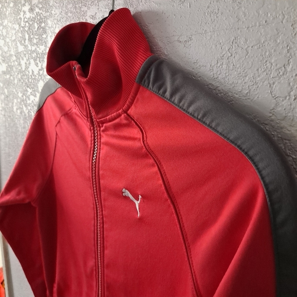 Boys Red Puma Sweatshirt - Picture 5 of 8